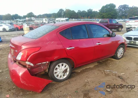 2012 Nissan Versa 1.6 Sv из США, поврежденный, VIN 3N1CN7AP6CL826669